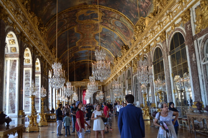 The infamous Hall of Mirrors