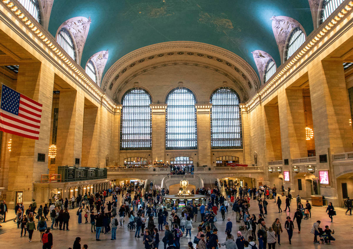 The main concourse in Grand Central Terminal.