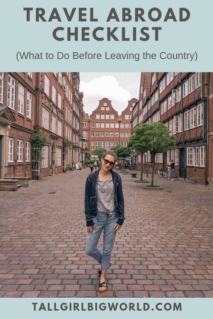 Traveling Abroad Checklist: What to Do Before Leaving the Country