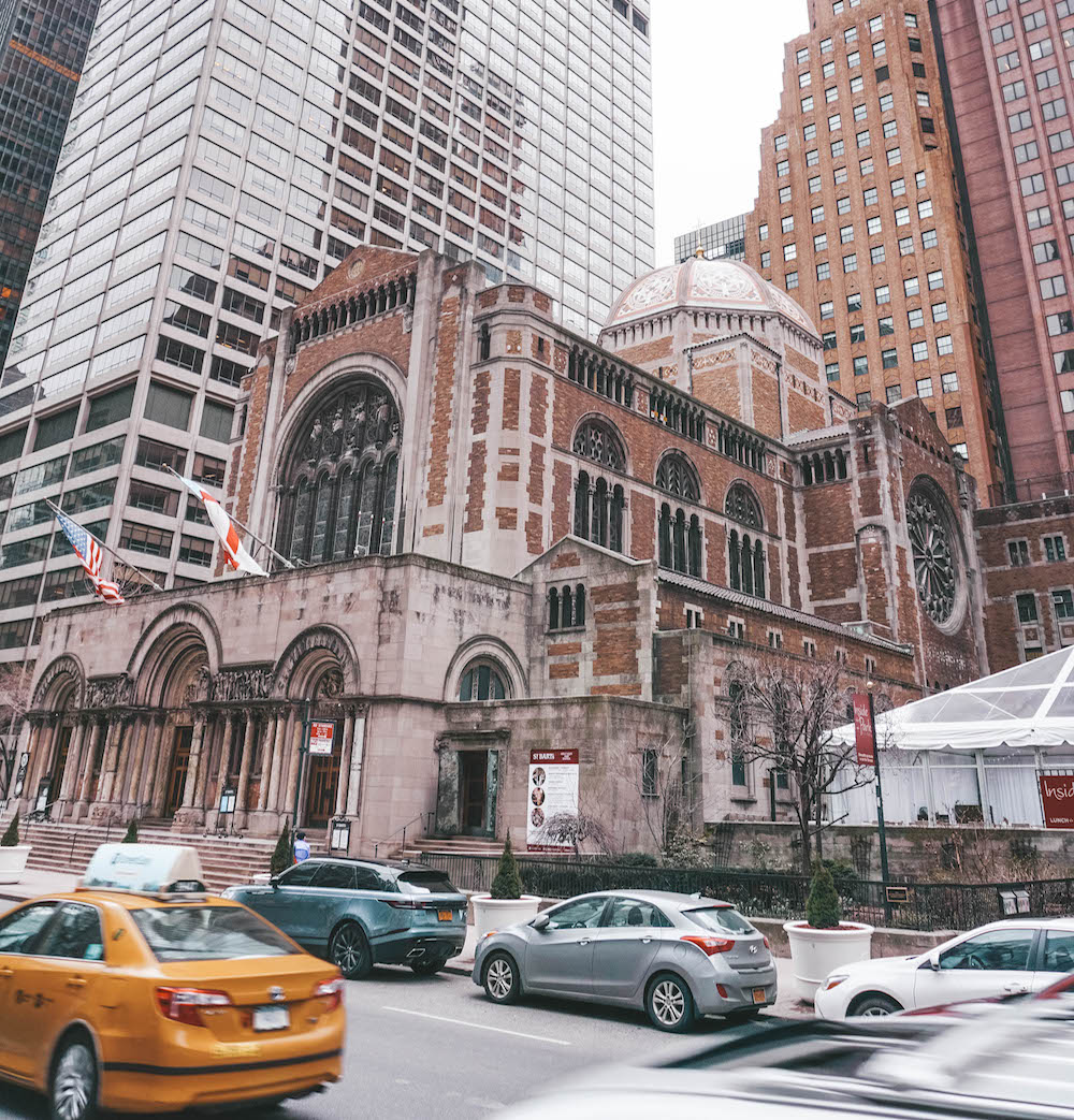 A church in downtown Manhattan 