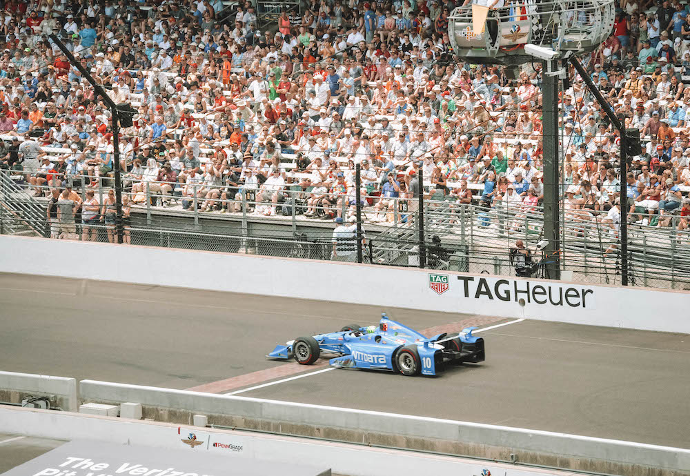 #10 car at the Indy 500