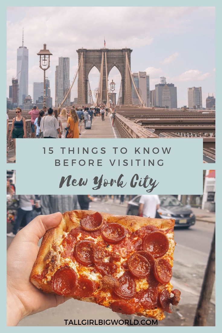 Before visiting NYC for the first time, read up on these helpful New York travel tips to ensure you have the best vacation possible. These travel tips come straight from a local! #NewYork #NewyYorkNewYork #NewYorkCity #USA #Travel #TravelTips #BigApple #Traveling #USTravel #NYC