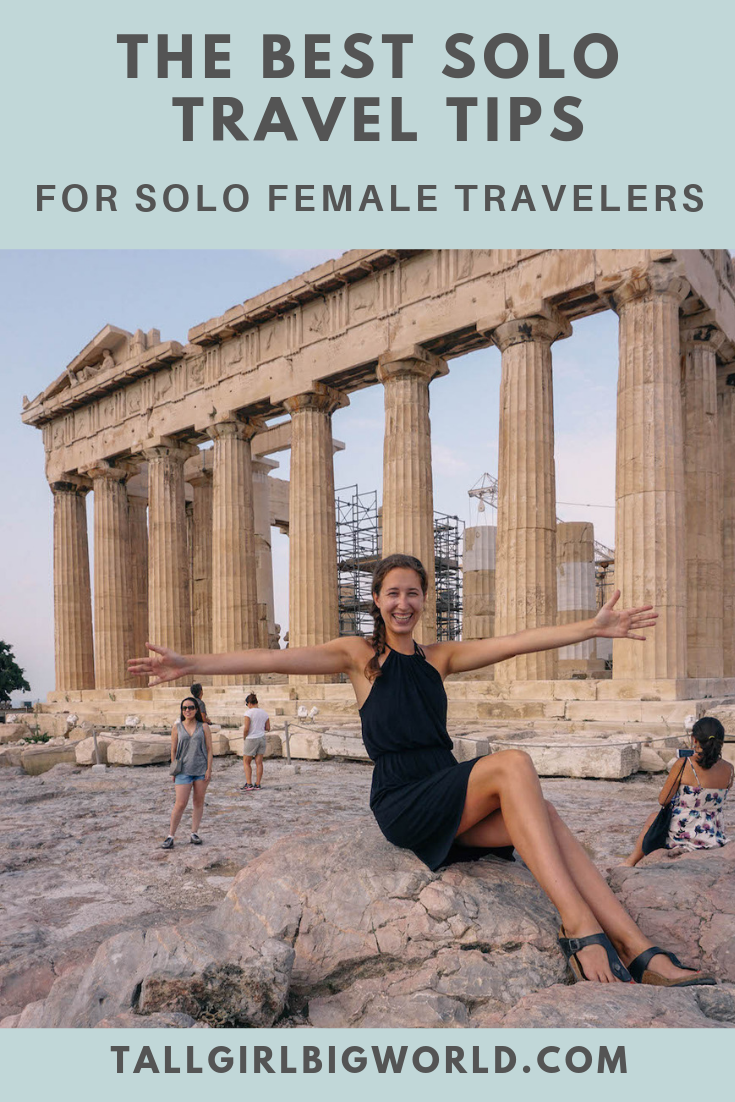 After 4 years as a solo female traveler, I've learned quite a few things about traveling by myself. Here are some of my top solo travel tips for female travelers, including the best places to visit solo, where to stay when traveling alone, and more! #femaletravel #solotravel #travel #traveltips #traveling #travelblog 