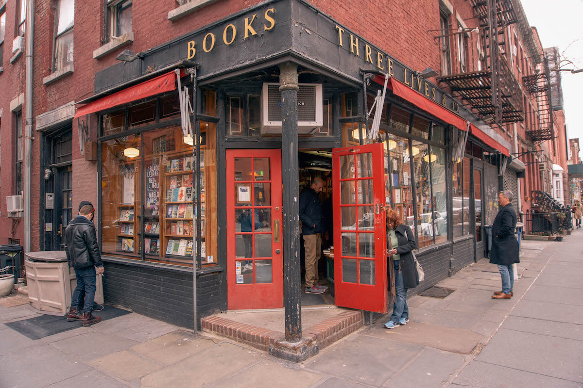 Three Lives & Co. bookstore in NYC
