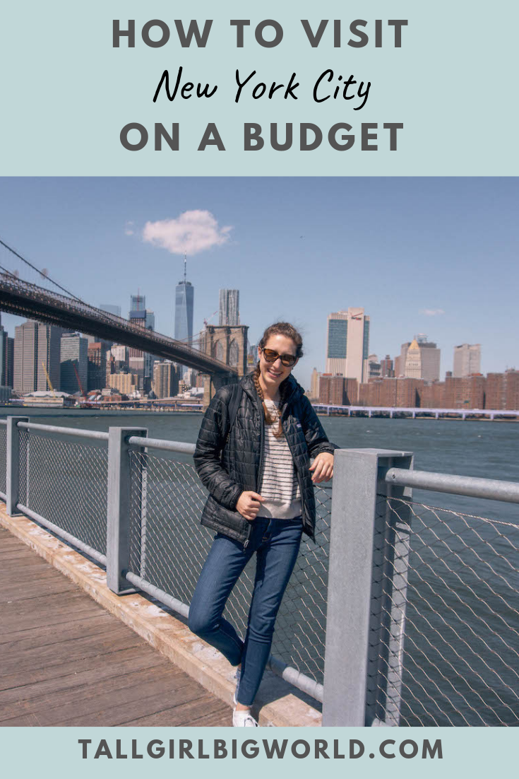 "NYC on a budget" may seem like an oxymoron, but I promise it's doable! Here are my top tips for saving money on a trip to the Big Apple. #NYC #budgettravel #budget #NewYorkcity #NewYork #travelblog #travel #usa