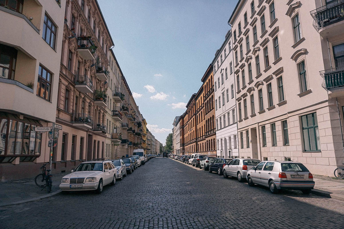 A street in Kreuzberg, Berlin. 