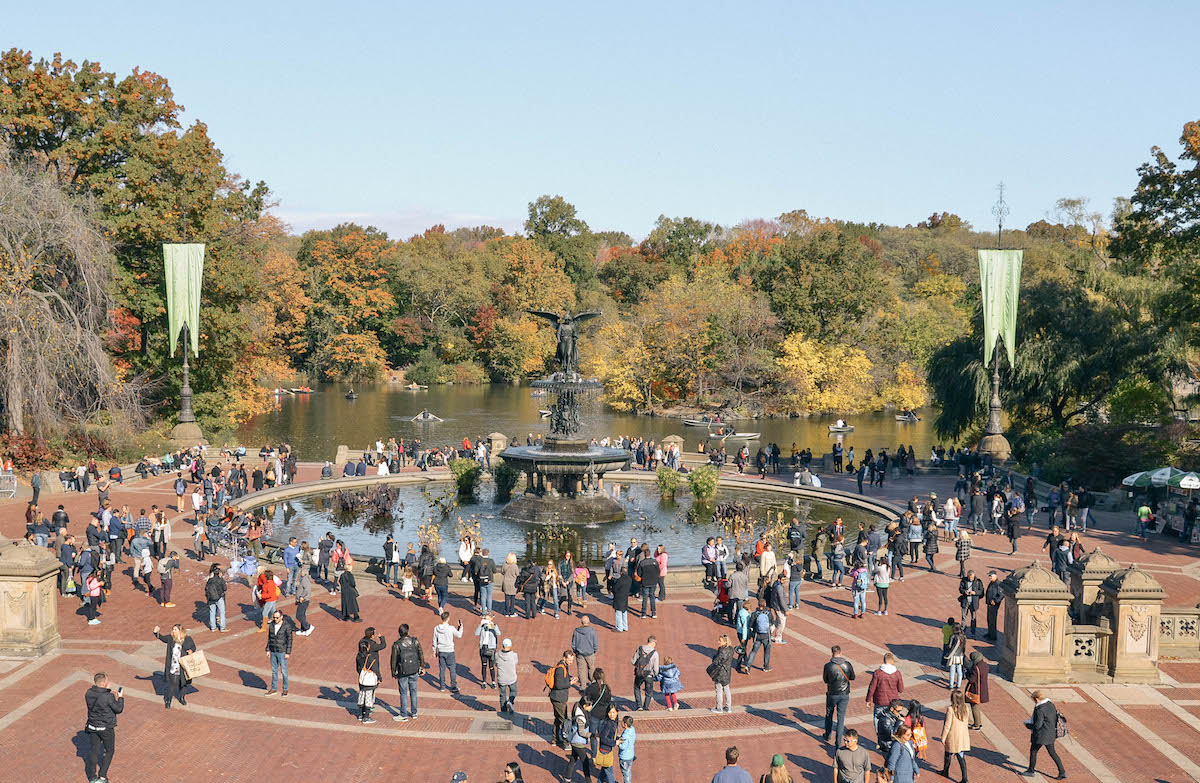 The Bethesda Fountain in Central Park
