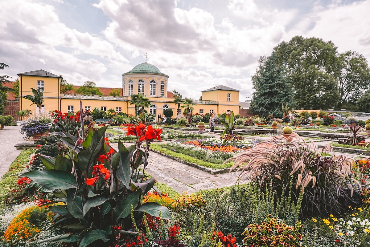 Gardens at Herrenhäuser Palace in Hannover