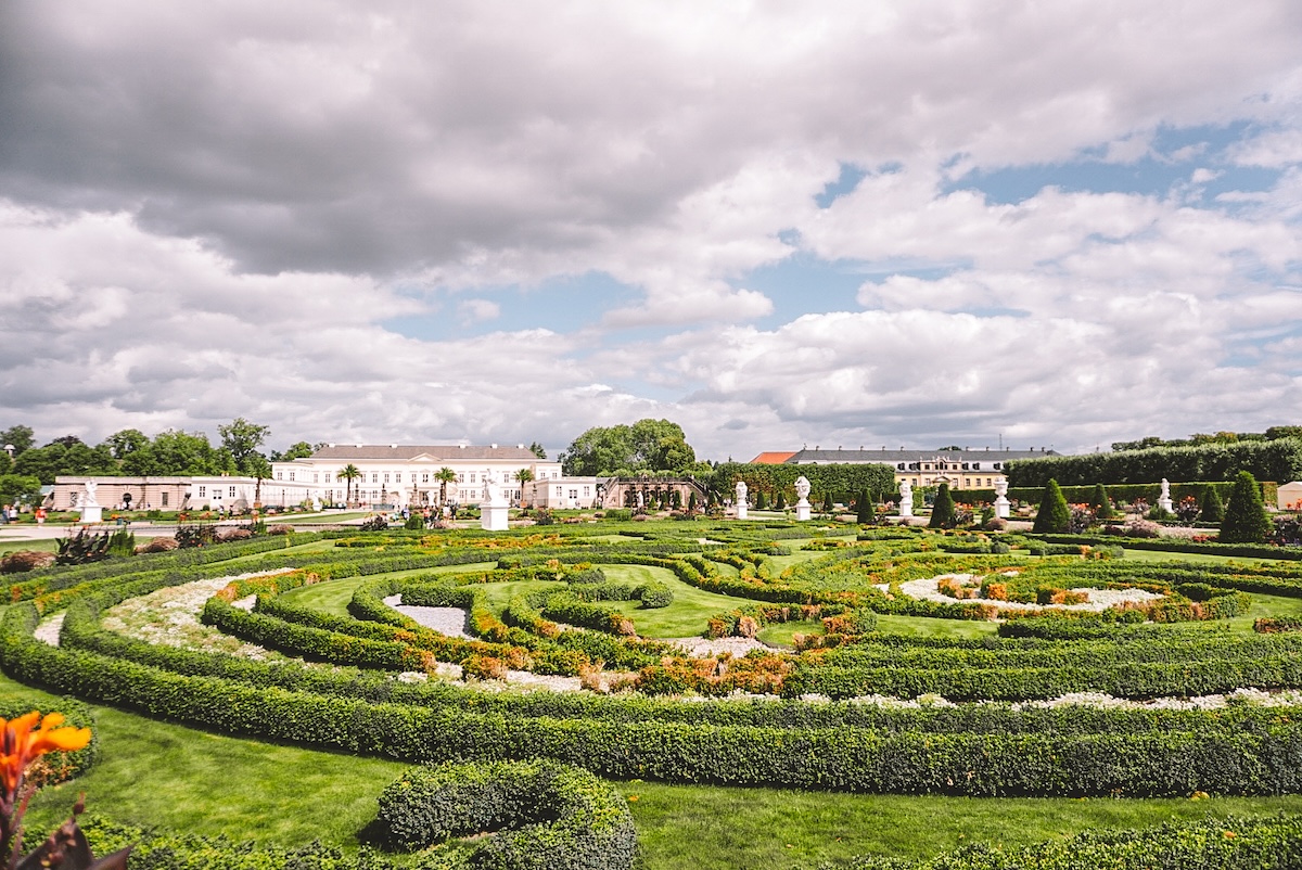 Gardens at Herrenhäuser Palace in Hannover 