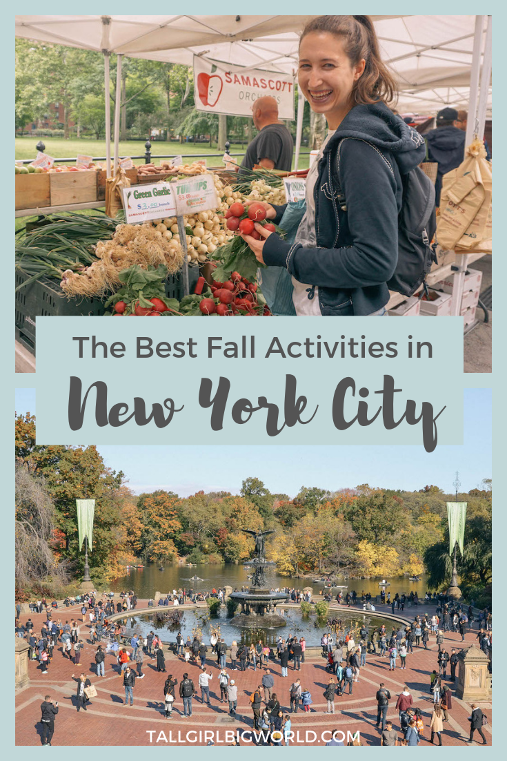 There's nothing quite like fall in NYC! Here are my favorite fall activities in NYC that I recommend to all my friends and family. #nyc #newyorkcity #newyork #fall #autumn #traveltips #travelblog