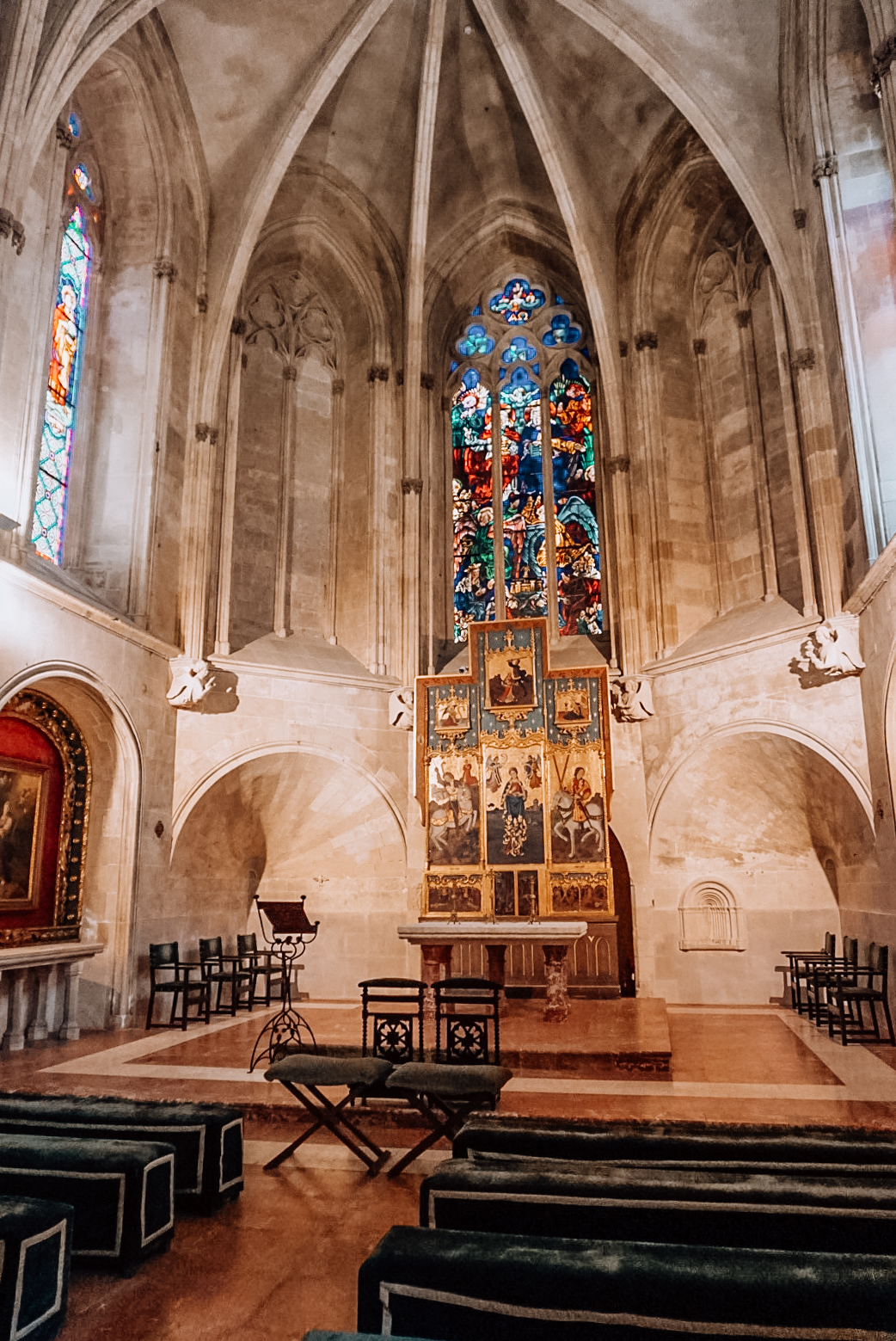 The chapel within Palma's Royal Palace.