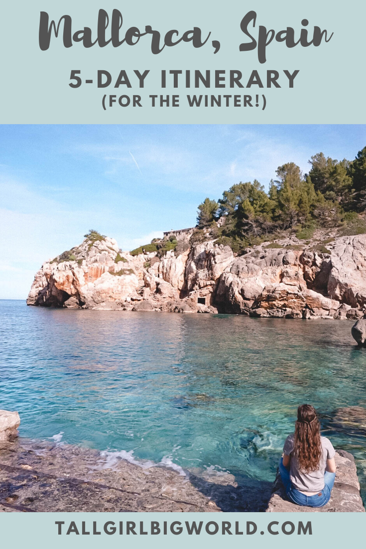 Looking for a warm winter getaway? Mallorca is much more affordable and less crowded in the winter. Here's an itinerary for 5 perfect days in Mallorca! #mallorca #spain #majorca #island #itinerary