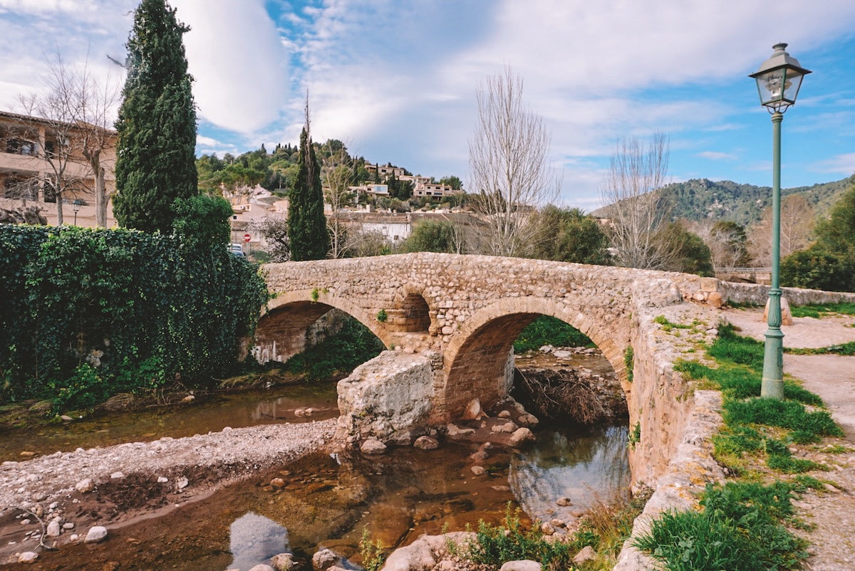 The Roman Bridge near Polença.