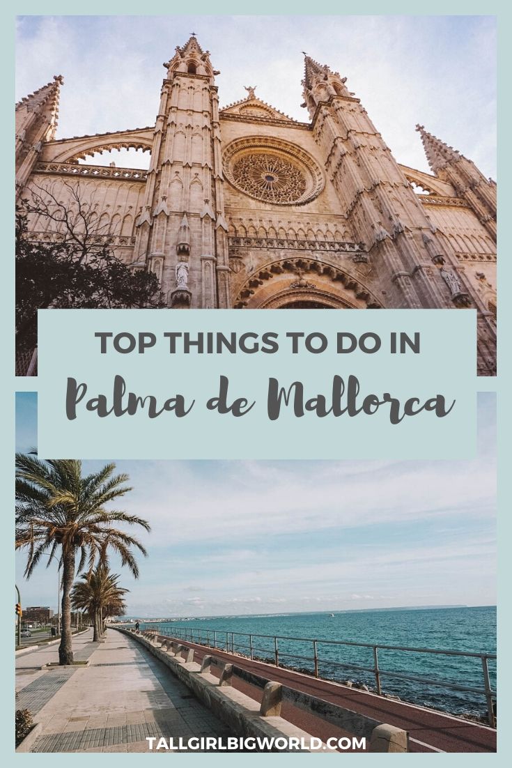 Even in the winter, there are so many fun things to do in Palma de Mallorca. Because this city is so small, you can do it all at a leisurely pace! #mallorca #spain #majorca #palma