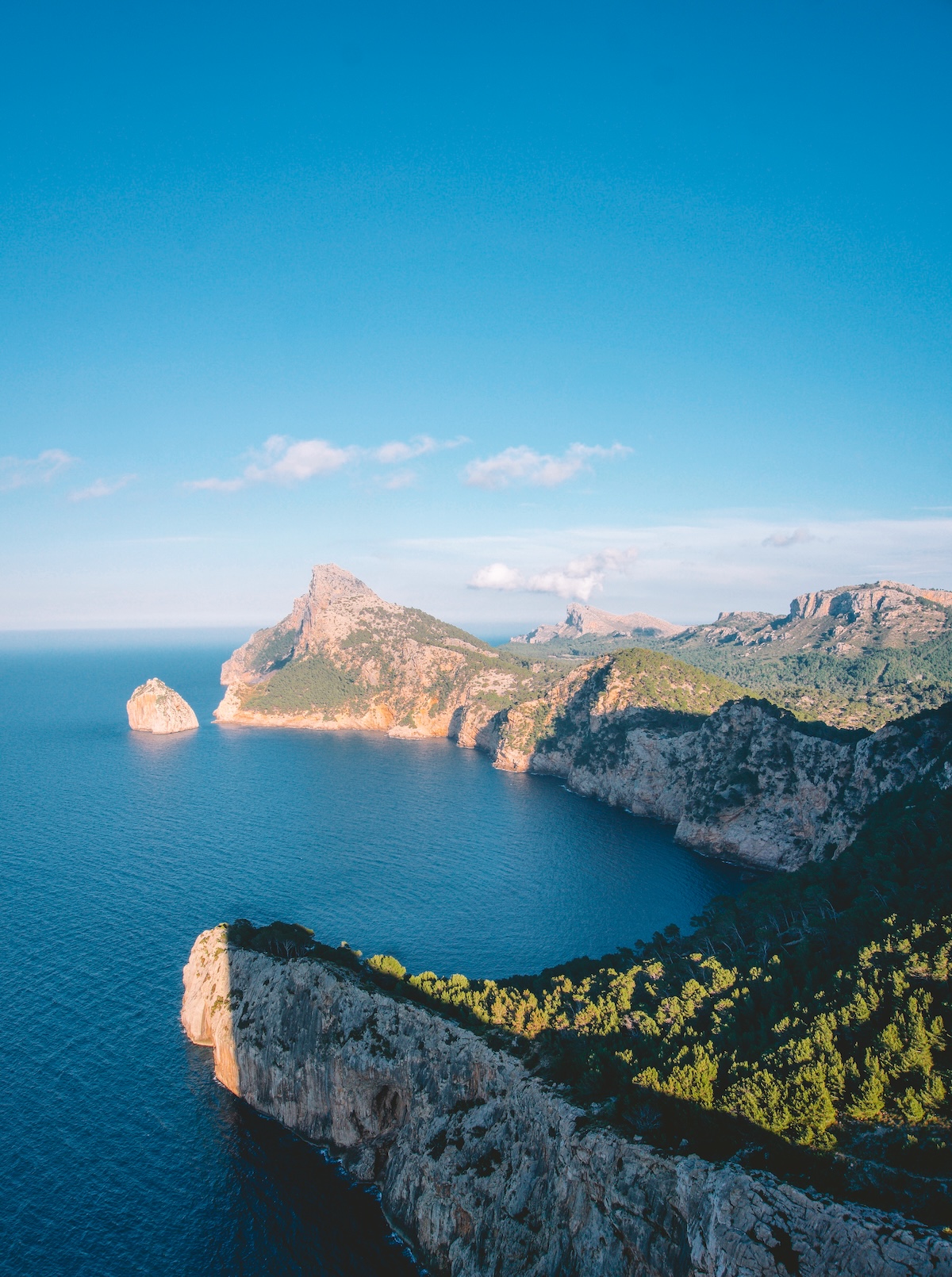 View from Mirador de es Colomer on Mallorca