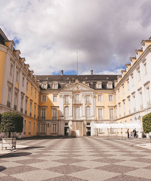 Augustusburg Palace, on a sunny day