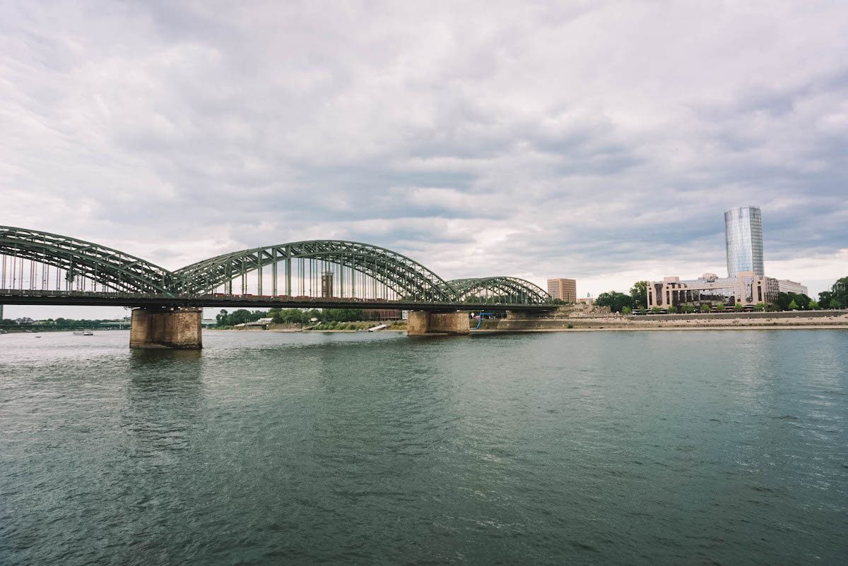 The Hohenzollern Bridge in Cologne