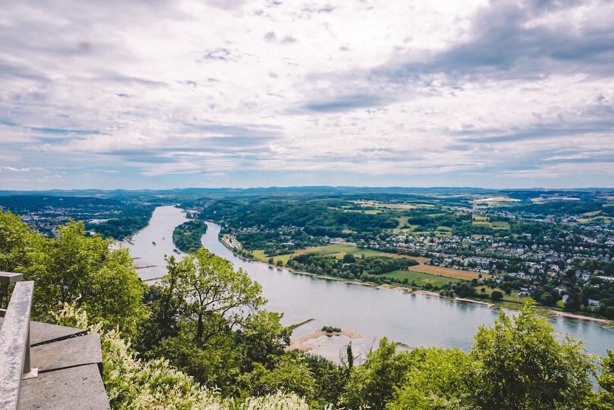 View of Rhine River from Drachenfels