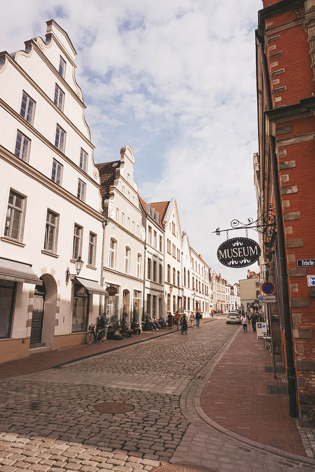 A street in Wismar's Old Town