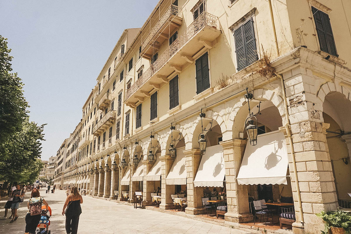 corfu old town places to visit