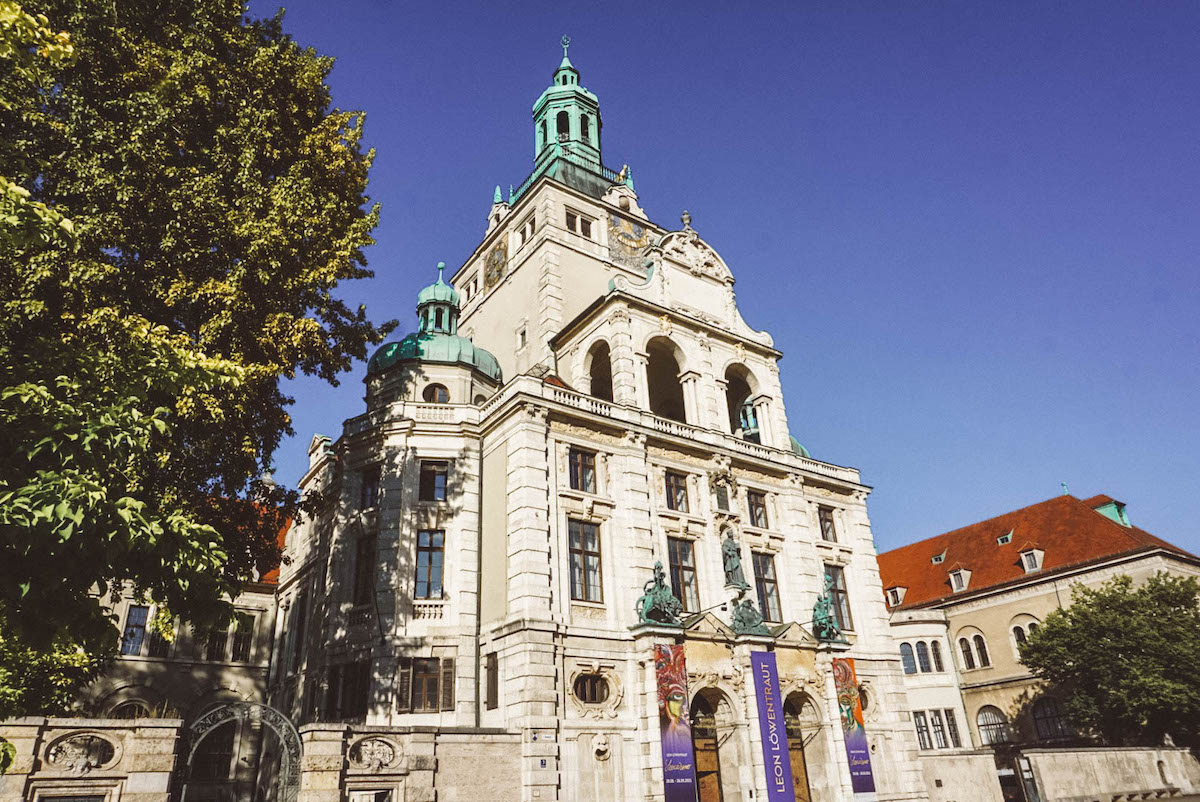 Facade of Bavarian National Museum 