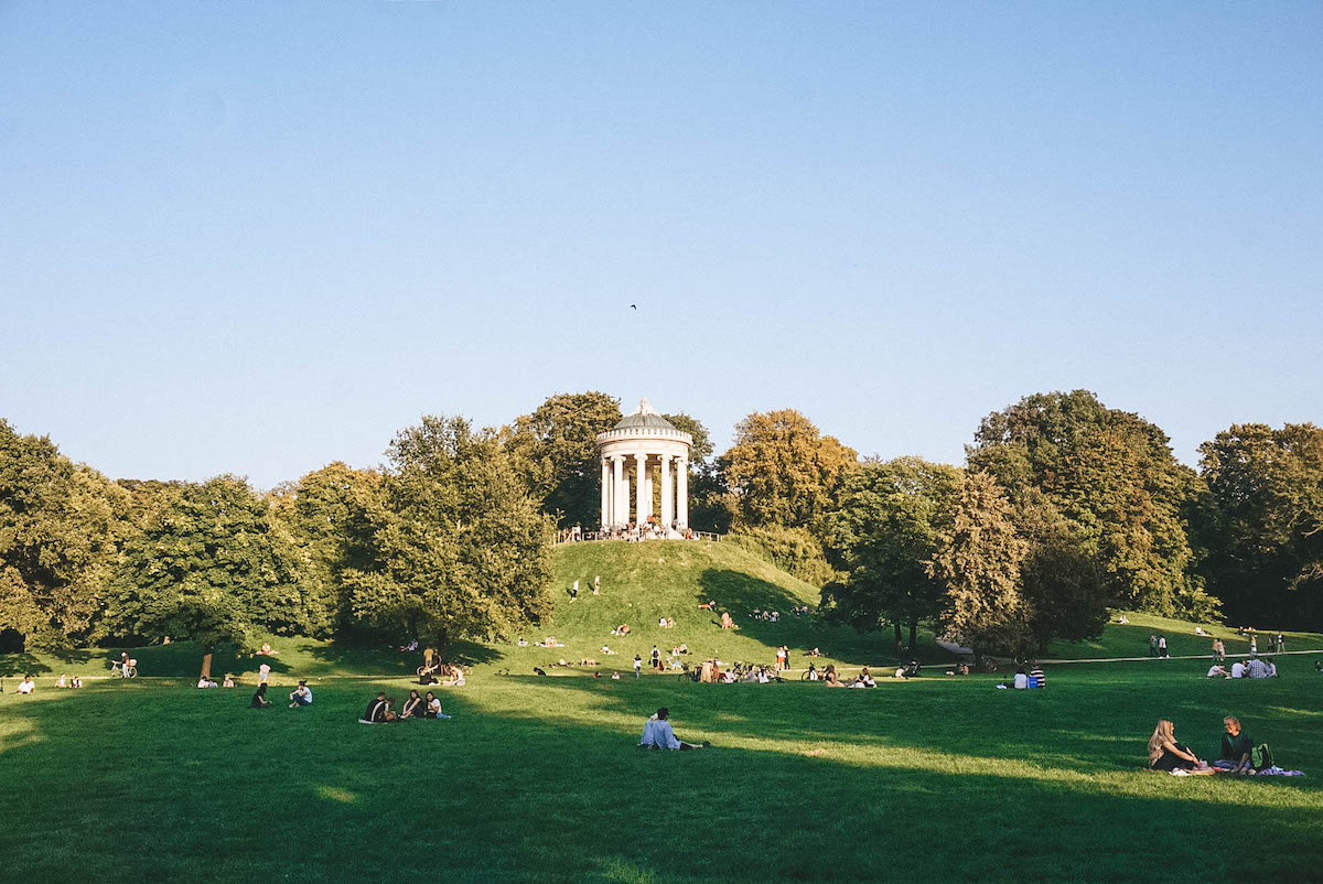 Temple in Munich's English Garden