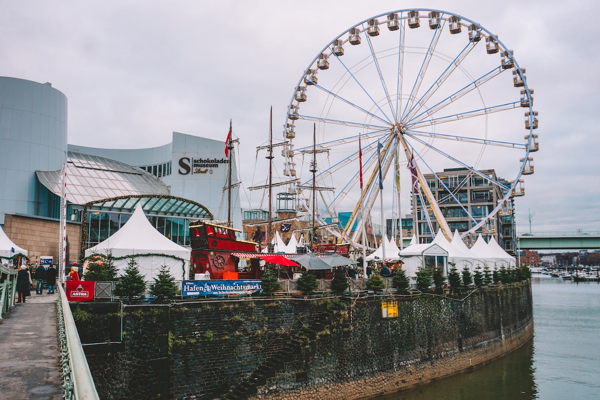 The Harbor Christmas Market in Cologne