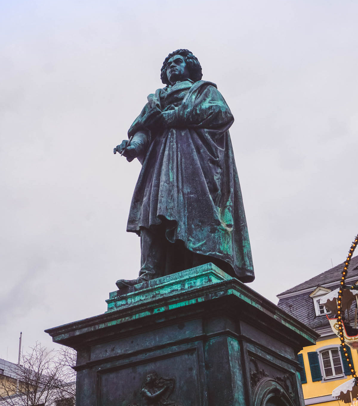 A Beethoven statue in Bonn, Germany