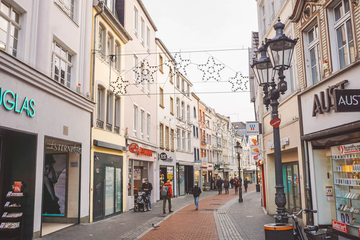 A street in Bonn's Old Town