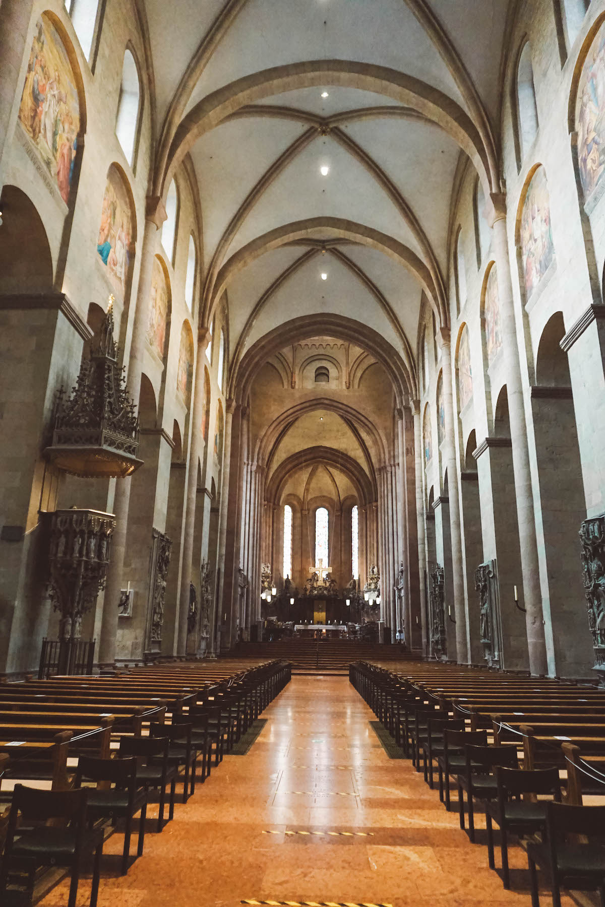 Interior of Mainz Cathedral
