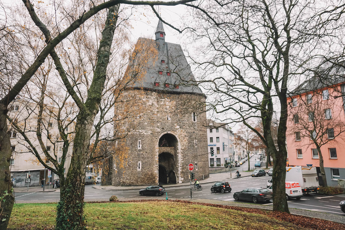 The Marschiertor in Aachen, seen from across the street