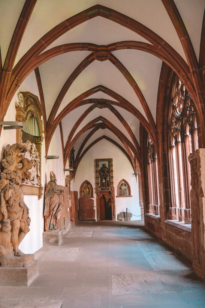 Inside the Mainz Cathedral