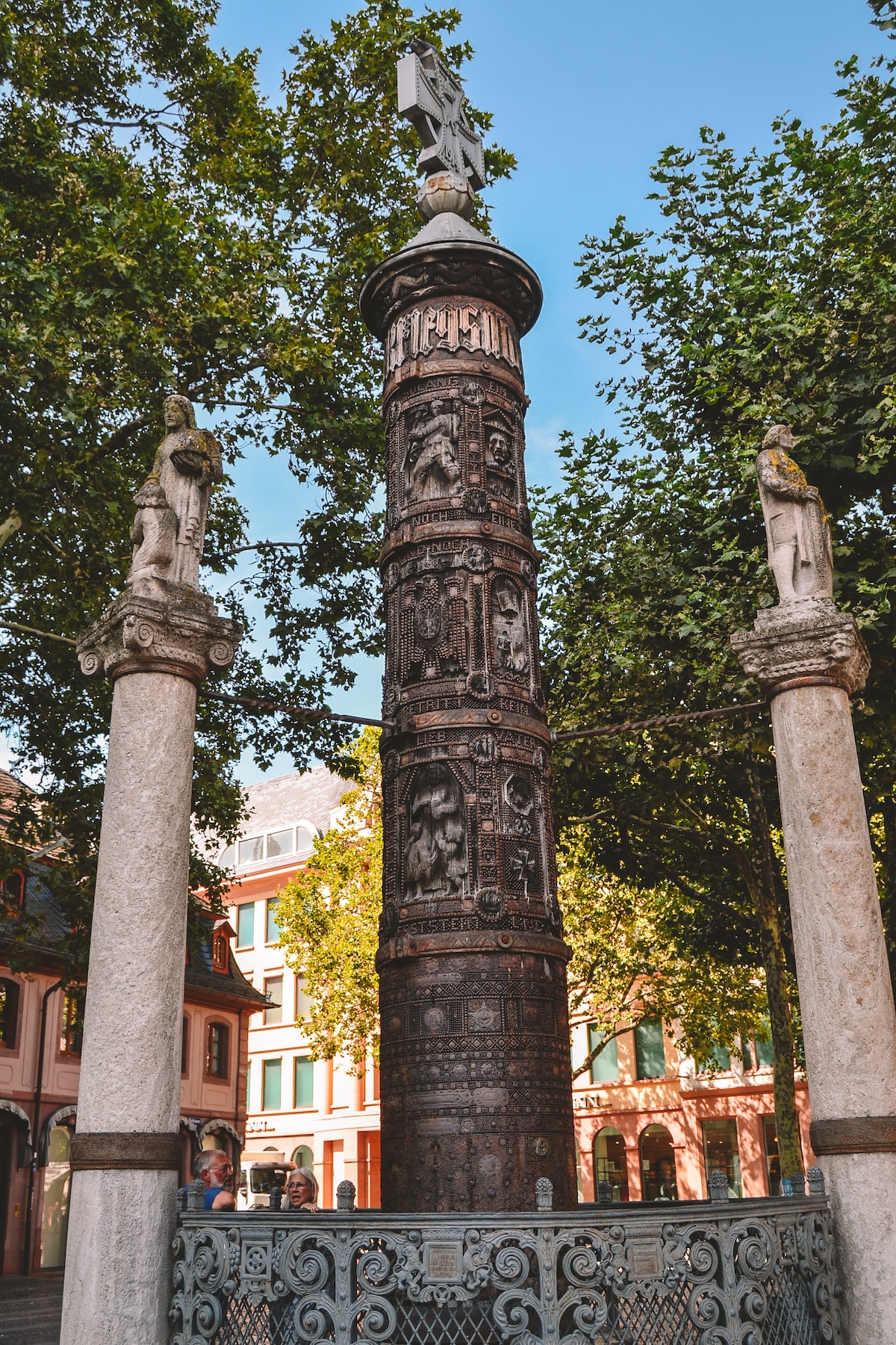 The Nagelsäule in Mainz.