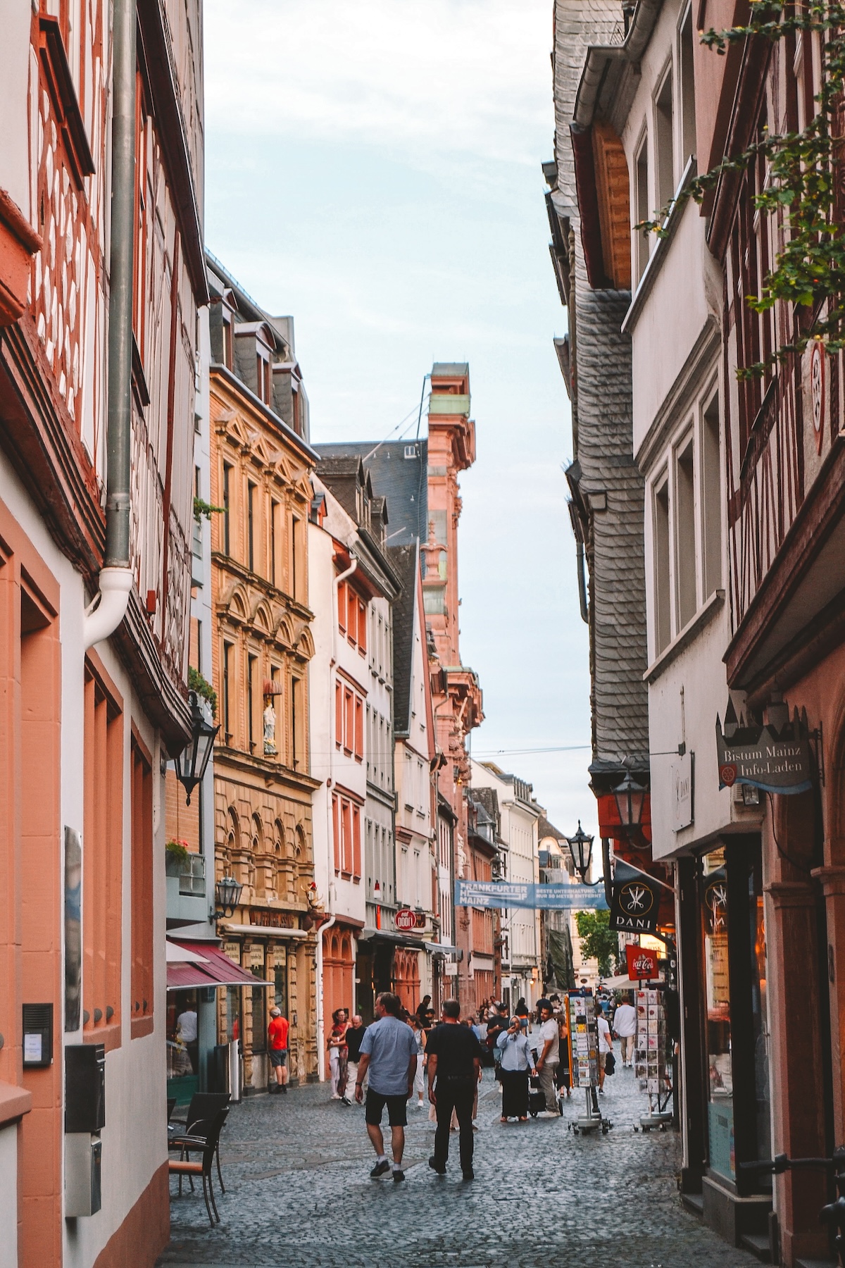 A street in Mainz Old Town.