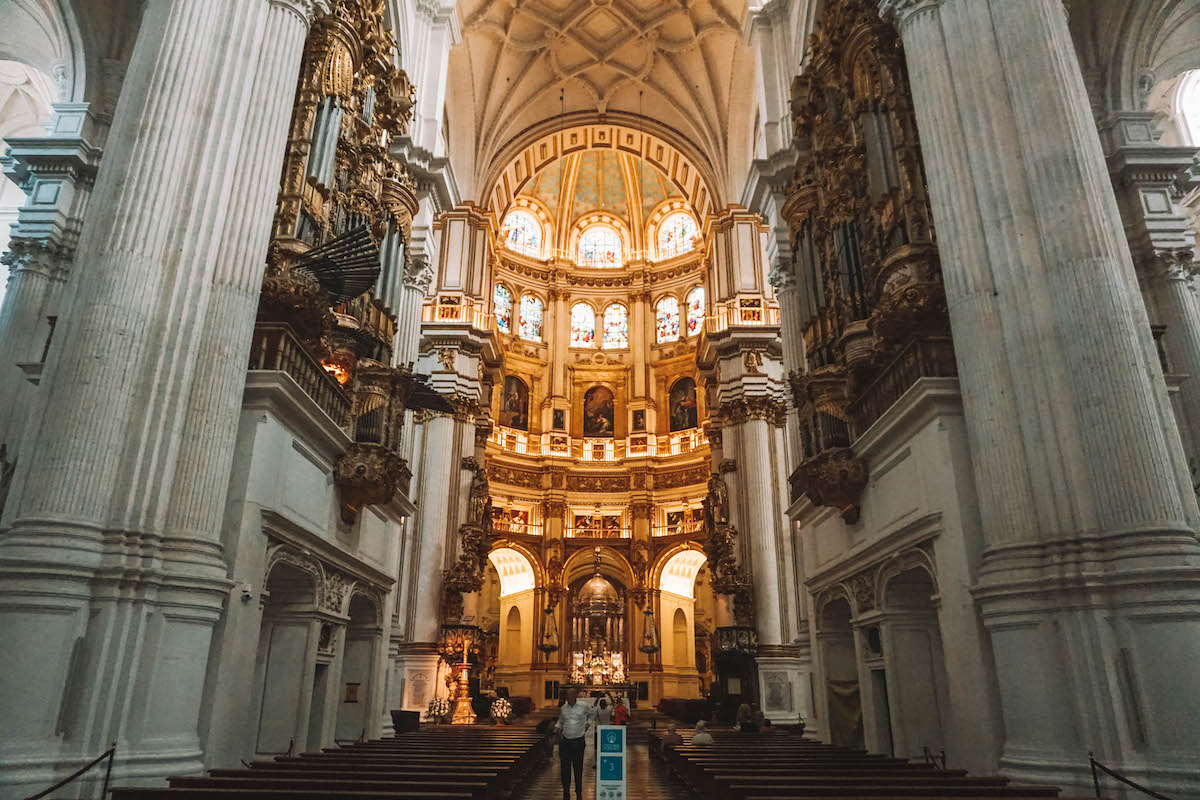 Granada Cathedral interior 
