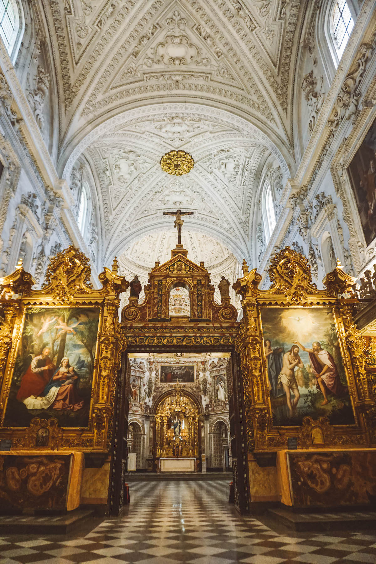 Inside La Cartuja in Granada