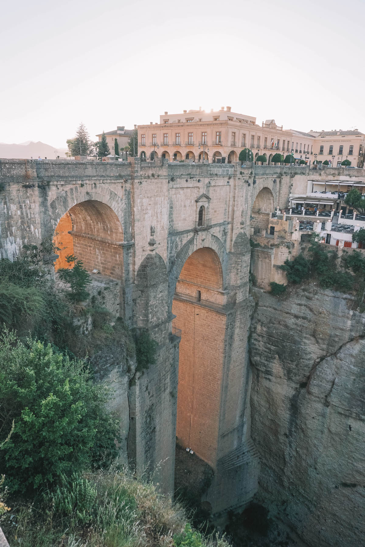 New bridge in Ronda, Spain.