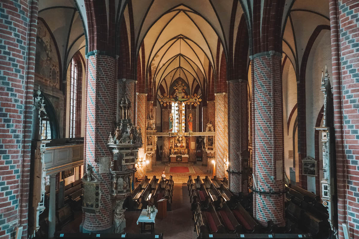 Interior of St. Gotthardt in Brandenburg an der Havel