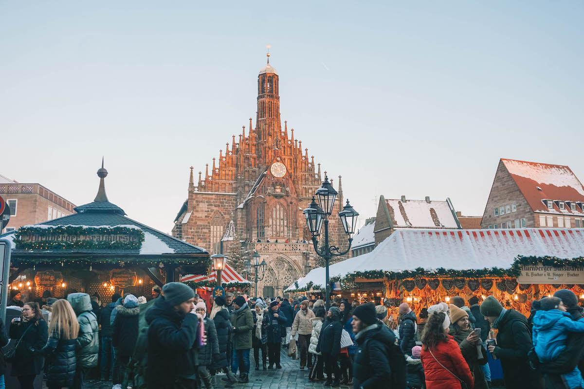 The Nuremberg Christmas market.