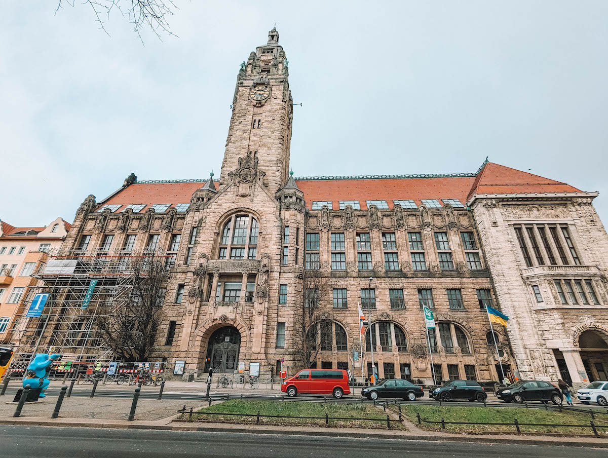 Front of the Charlottenburg Town Hall