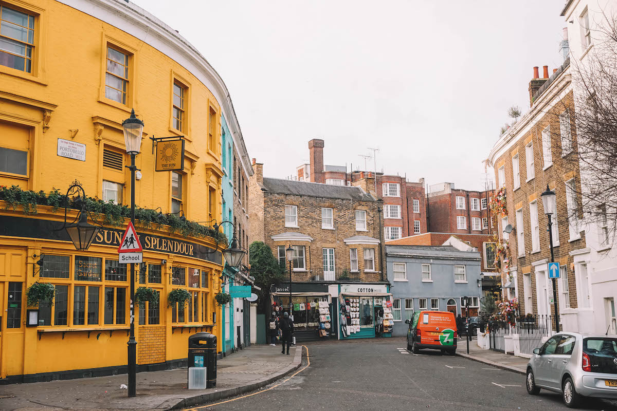 A pub in Notting Hill 