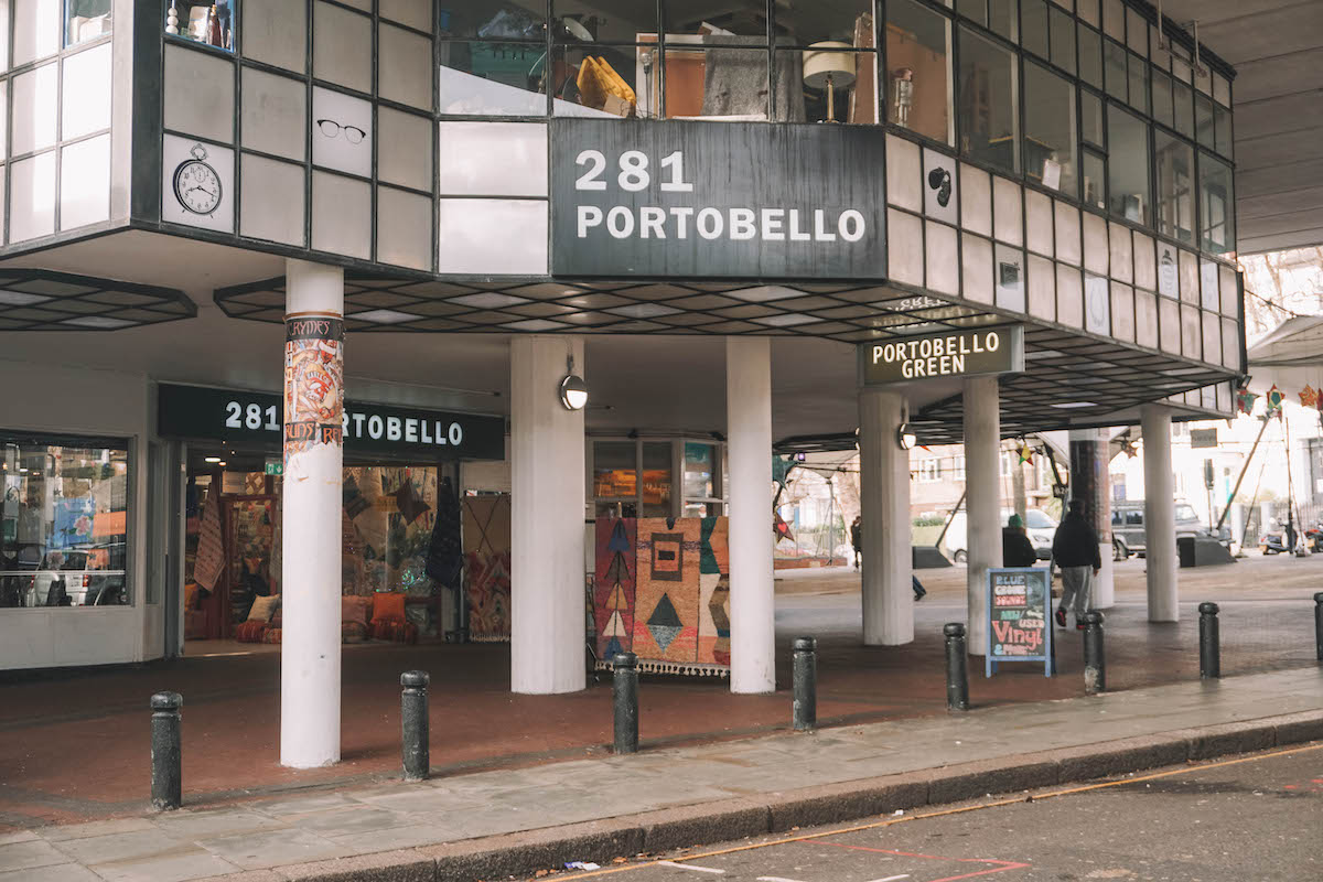 Entrance to Portobello Green 