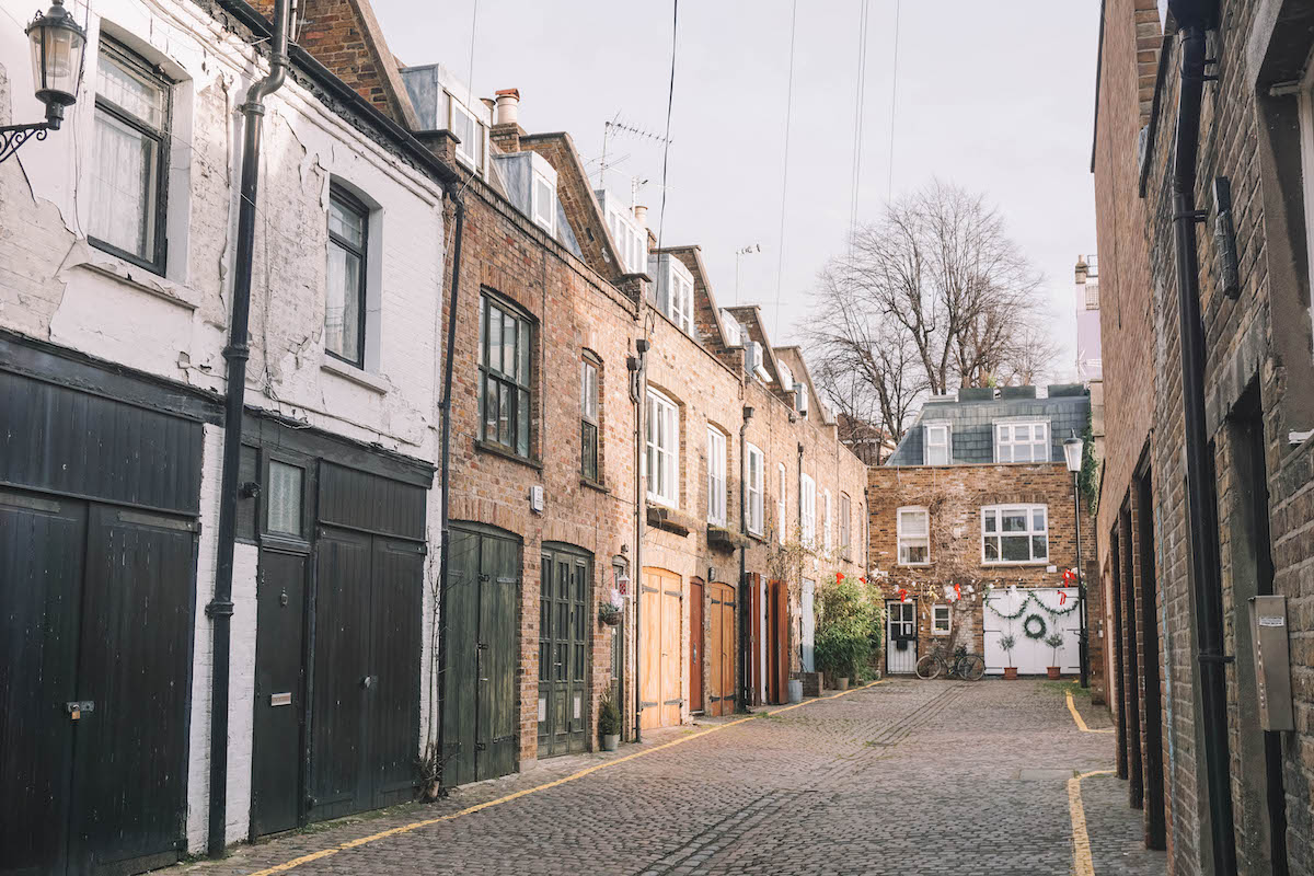 Mews in Notting Hill, London