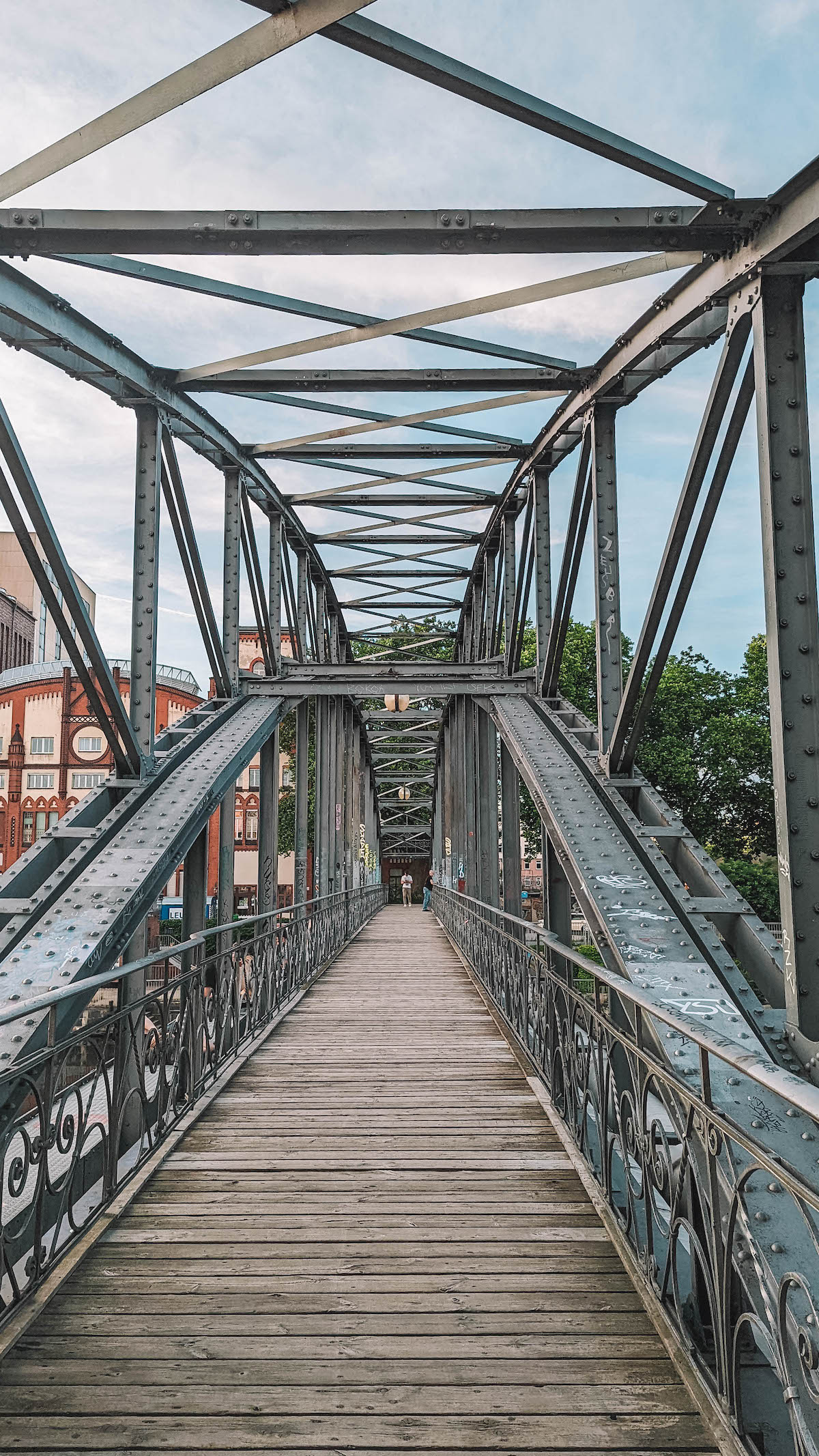An old bridge over the Spree in Charlottenburg