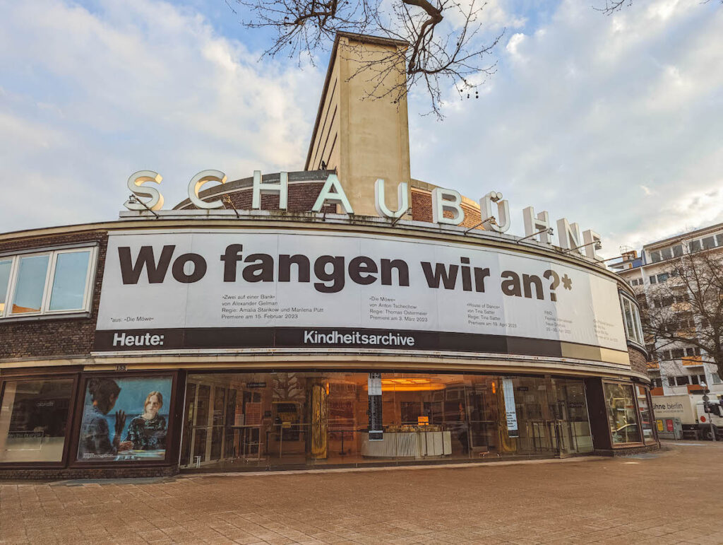 Exterior of the Schaubühne in Berlin