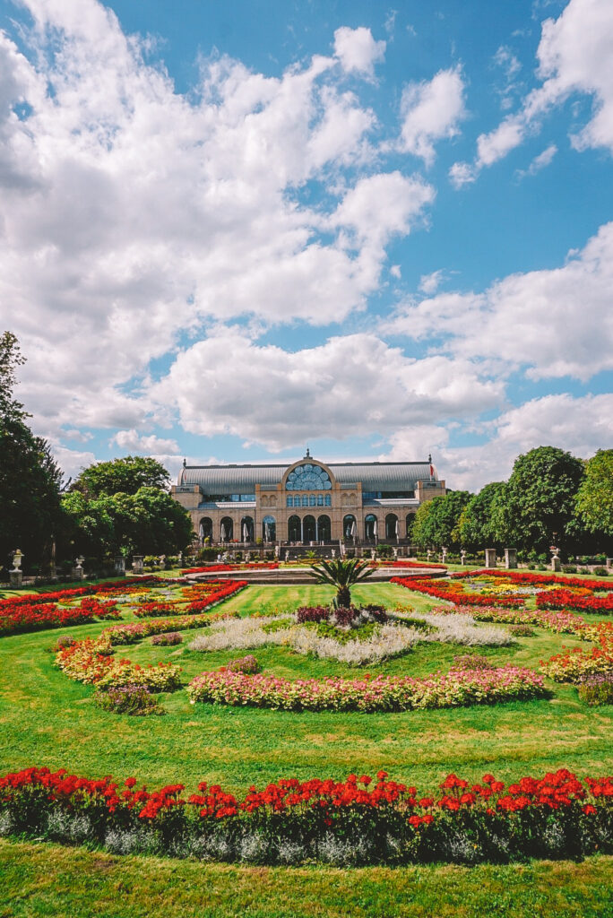Entrance to Cologne's botanical garden