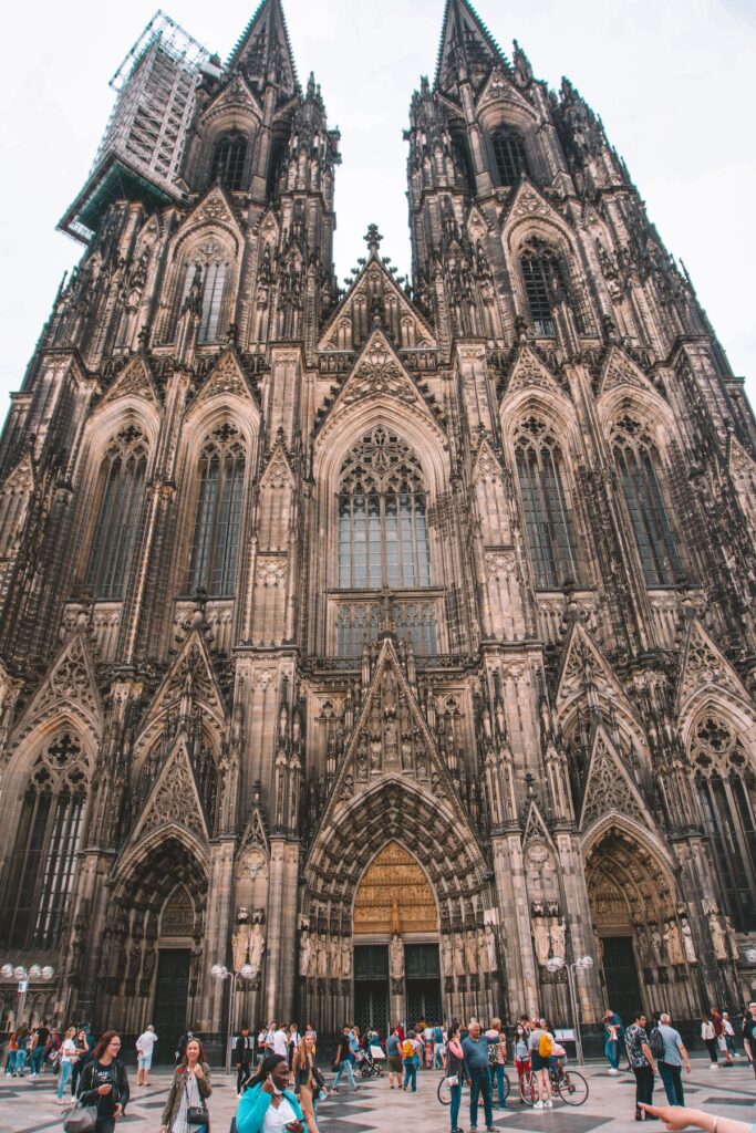 Front of the Cologne Cathedral
