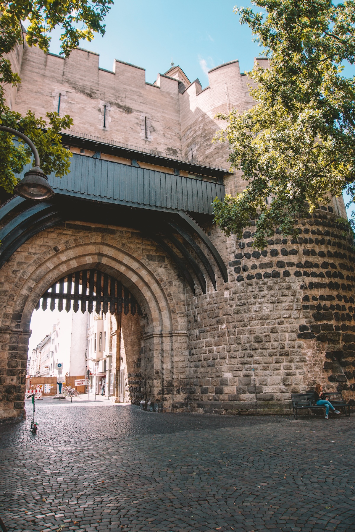 Hahnentor gate in Cologne