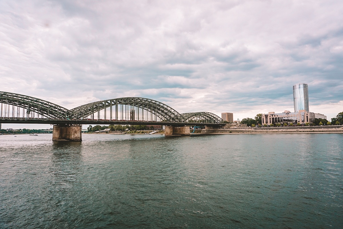 The Hohenzollern Bridge in Cologne