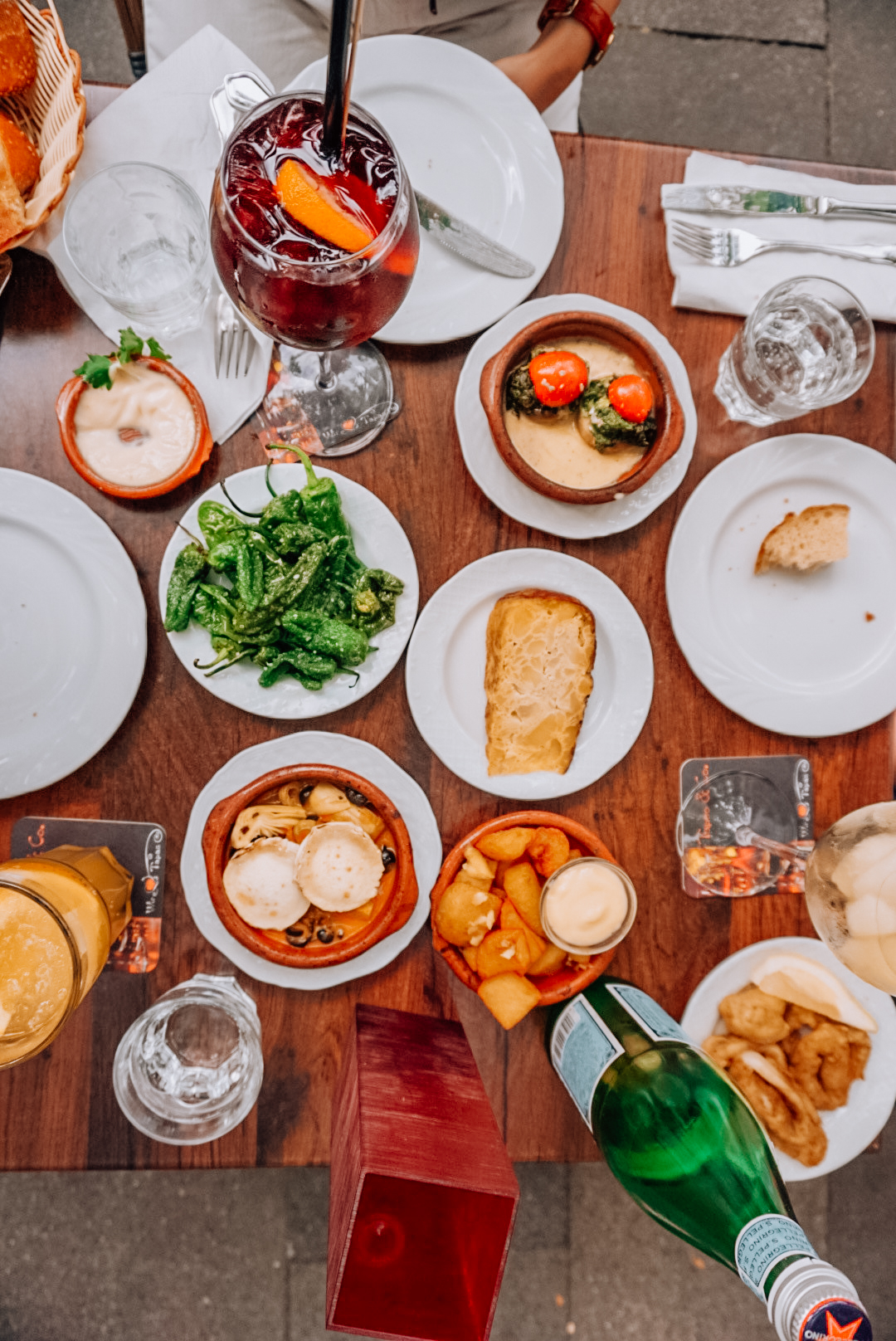 Tapas small plates